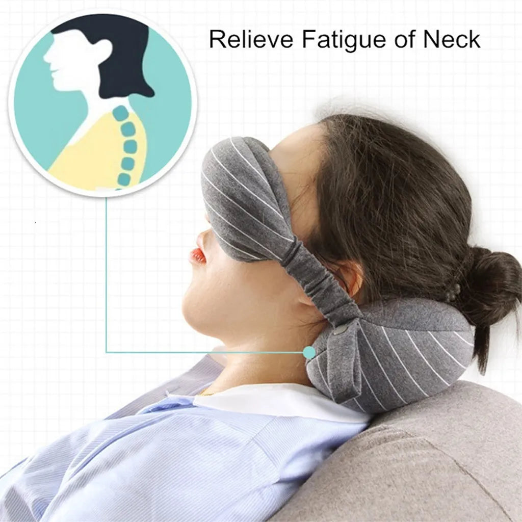 Neck Pillow and Eye Mask
