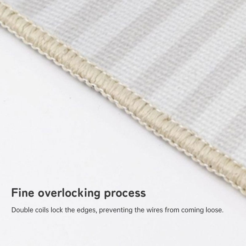 Gingerbread Man Reindeer Welcome Mat, 40x60cm Non-Slip Christmas Doormat for Indoor/Outdoor