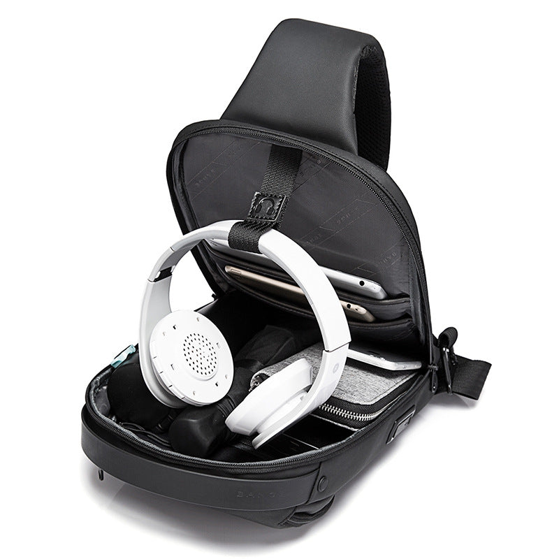 Men's Bag Chest Bag Korean Version Diagonal Bag Shoulder Bag Casual Men's Chest Bag Sling Bag