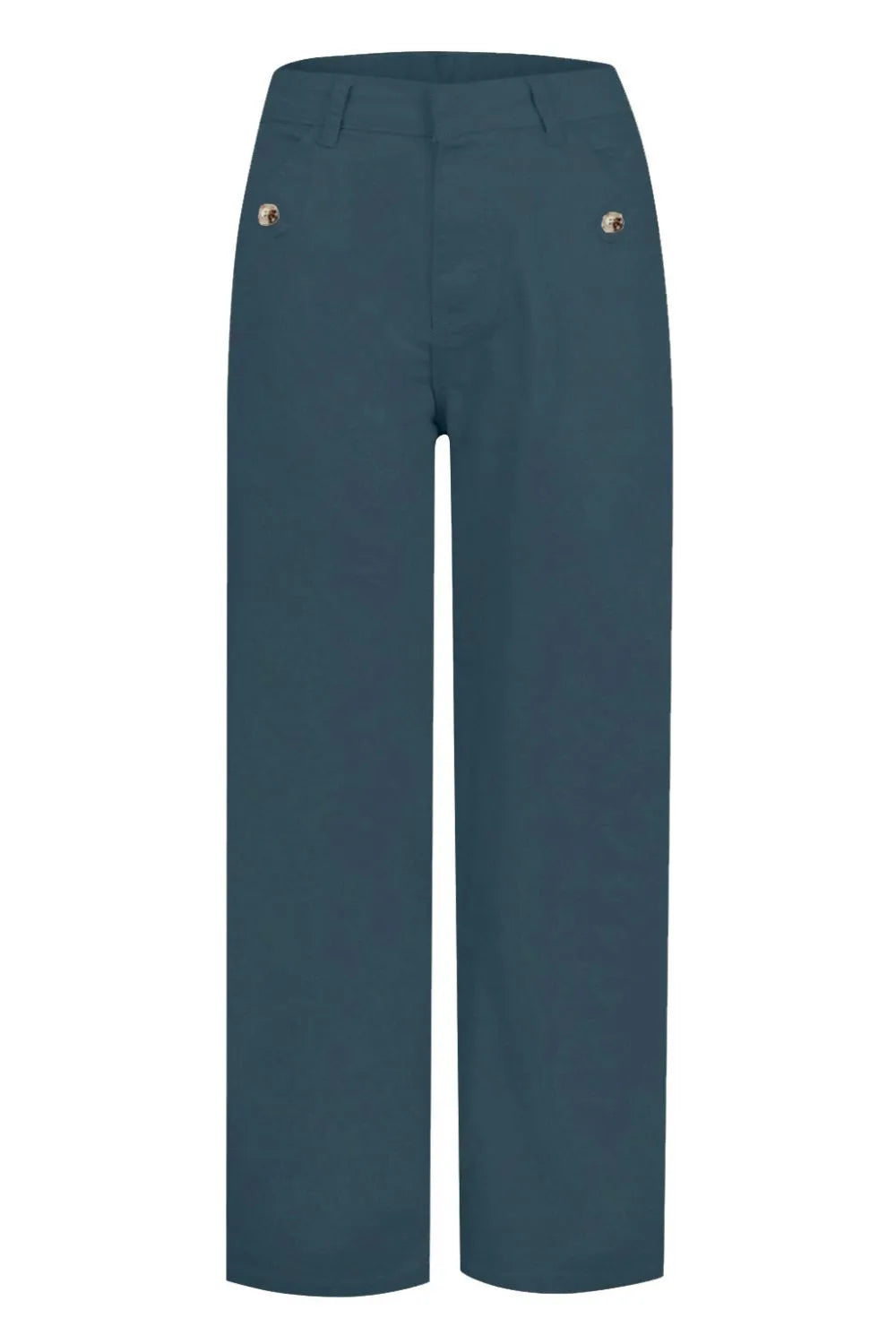 High Waist Jeans with Pockets