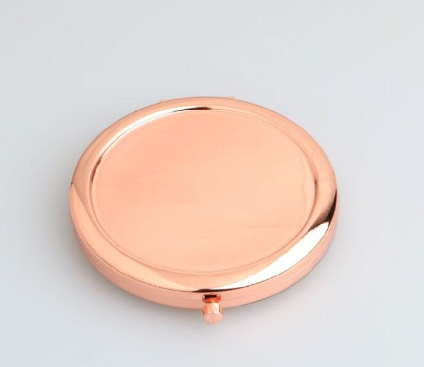 Mini Pocket Cosmetic Compact Mirror Foldable Double Sides Pocket Mirror Girl Beauty Tools