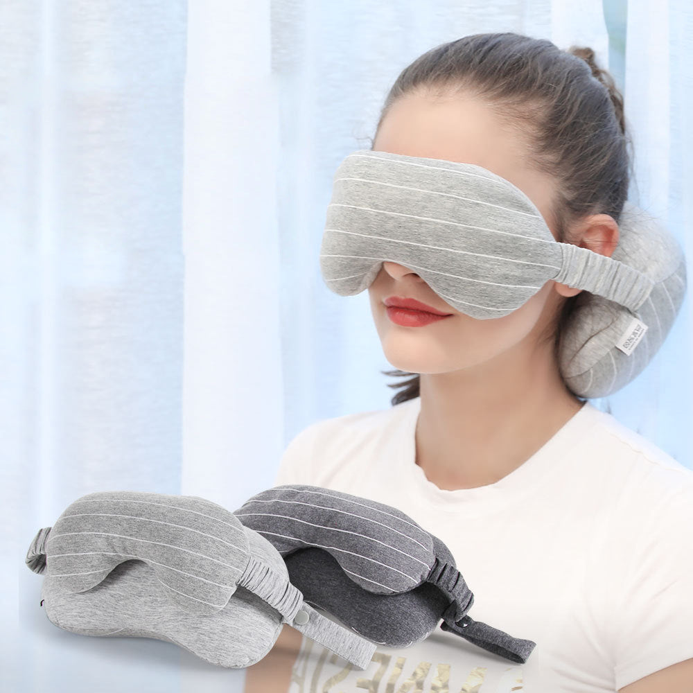 Neck Pillow and Eye Mask