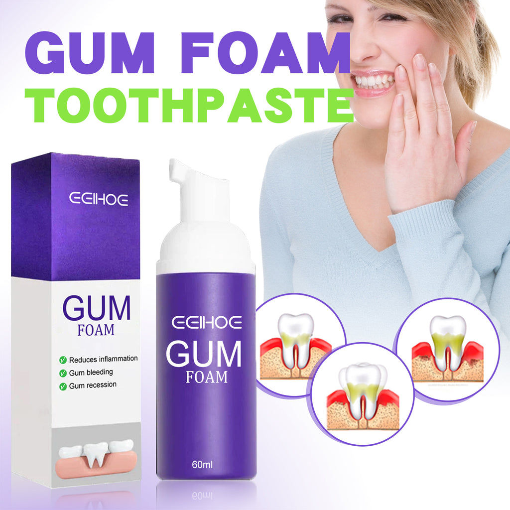 Gum Foam Mousse, Care Gums Clean Teeth Protect Teeth Mousse Toothpaste