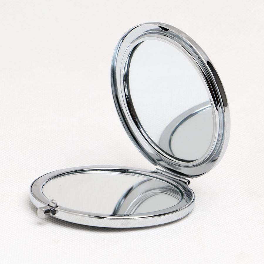 Mini Pocket Cosmetic Compact Mirror Foldable Double Sides Pocket Mirror Girl Beauty Tools