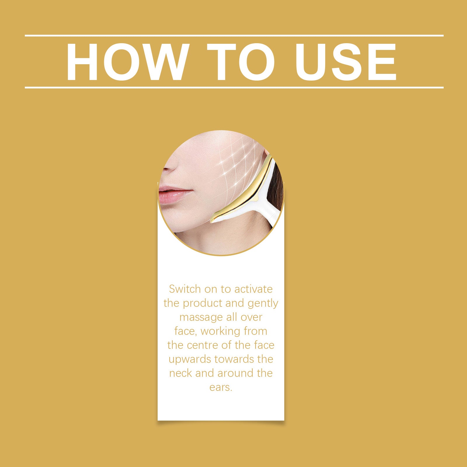 Face Firming Machine Face Lift Massage Gentle Comfort Repair Small Portable Massager