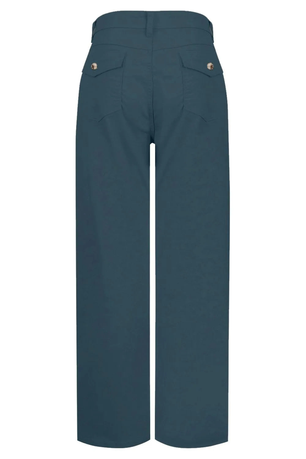 High Waist Jeans with Pockets