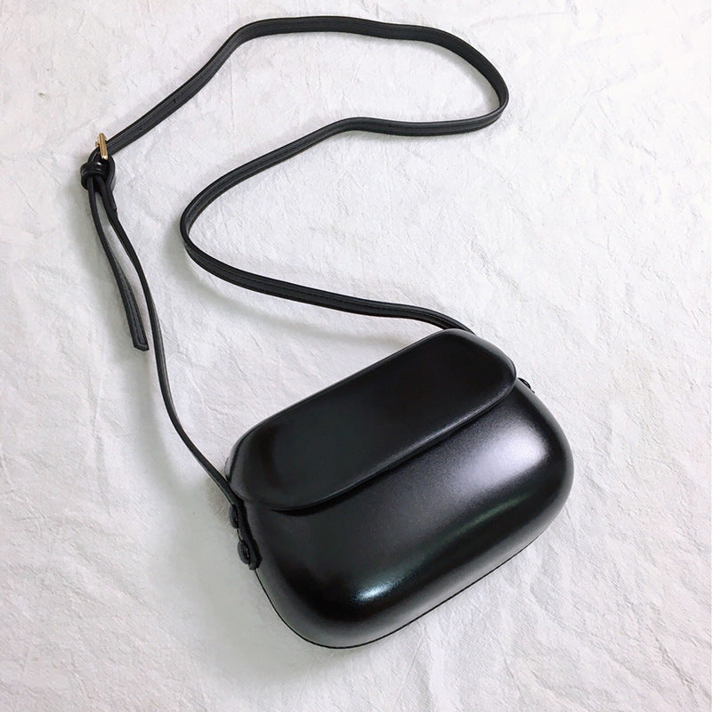 Zebra Pattern Horseshoe Saddle Bag New Mini Messenger Bag Female All-Match Ins Mobile Phone Small Bag