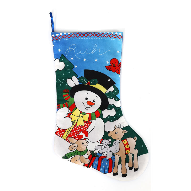 Christmas decorations, Christmas socks, pendants, gift bags, candy bags, holiday decorations, and dressing supplies