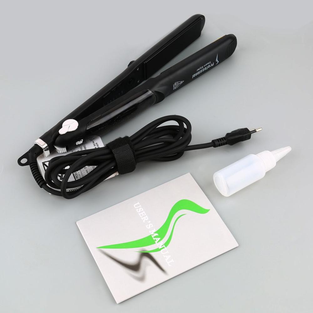 450F ceramic steam straightener porcelain steam rapid heating